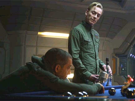 Prometheus Fassbender as David
